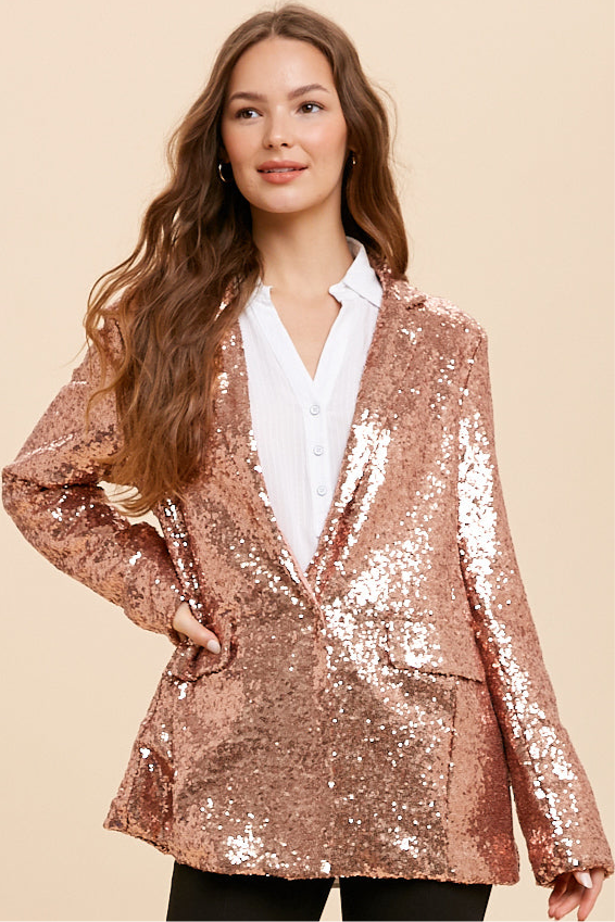 Sequin Blazer