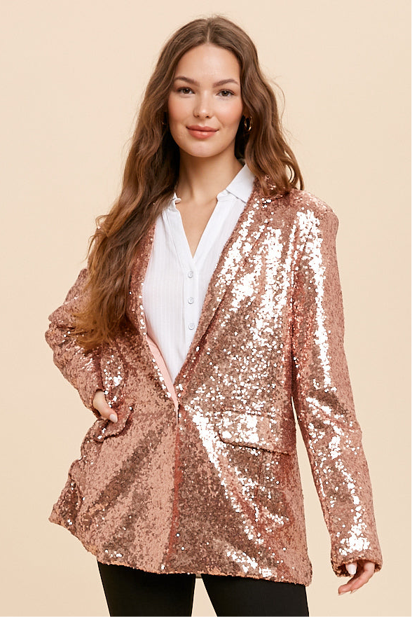 Sequin Blazer