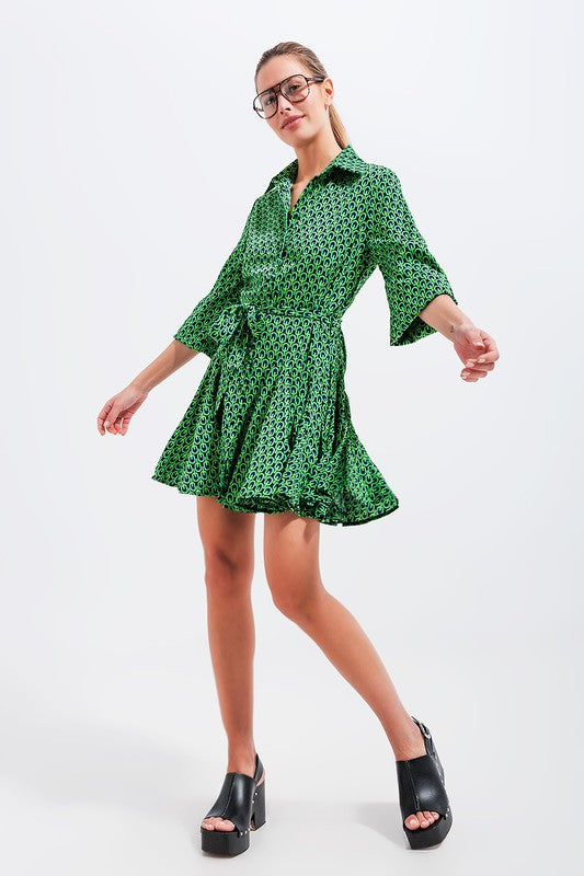Mini Shirt Dress