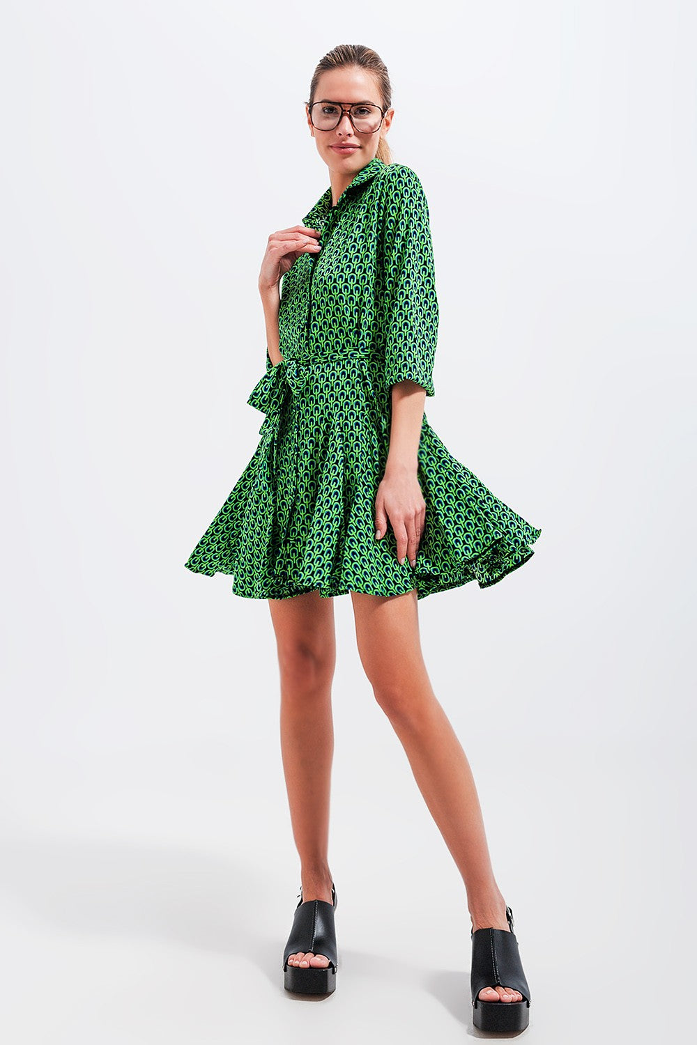 Mini Shirt Dress
