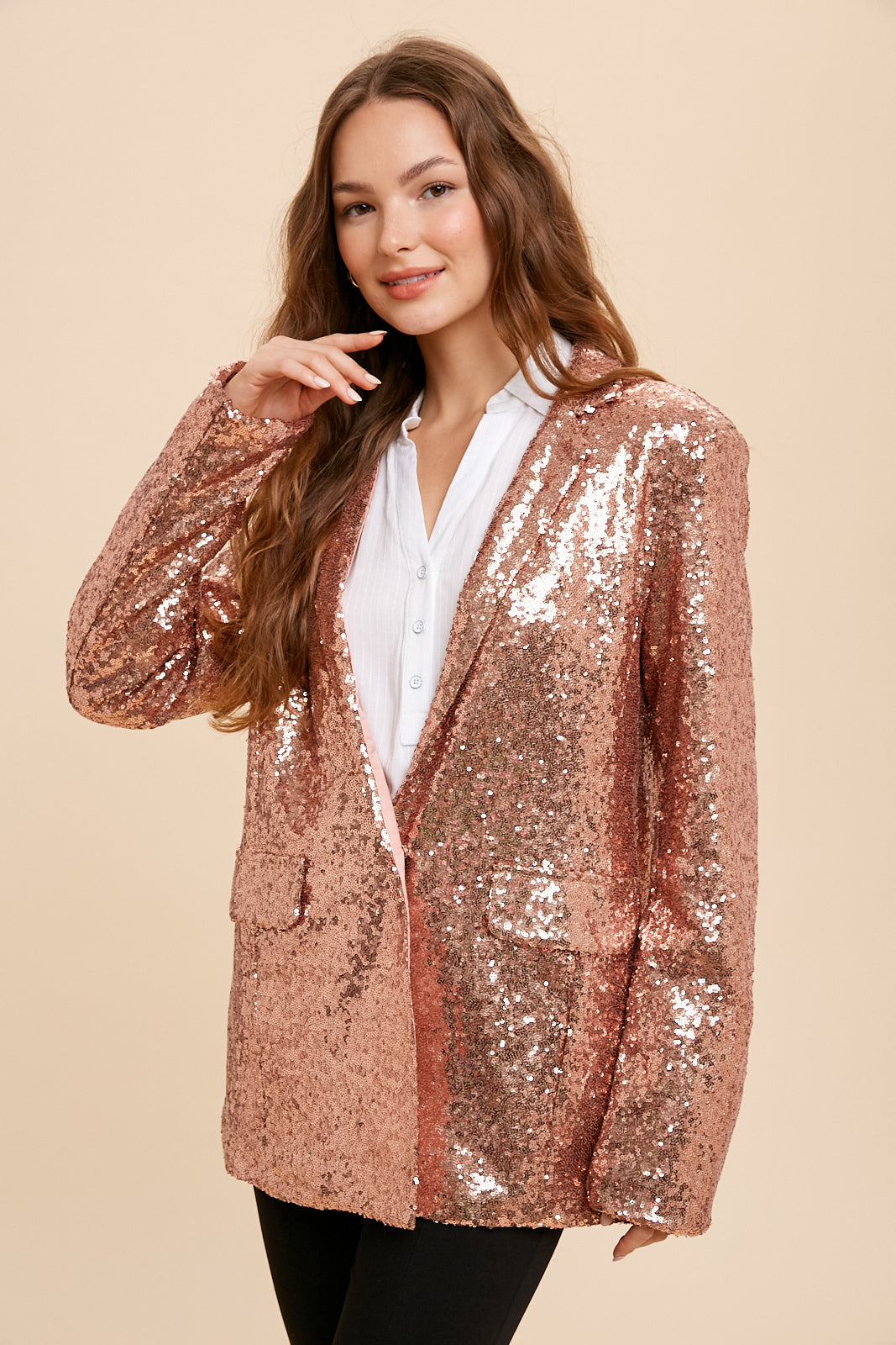 Sequin Blazer