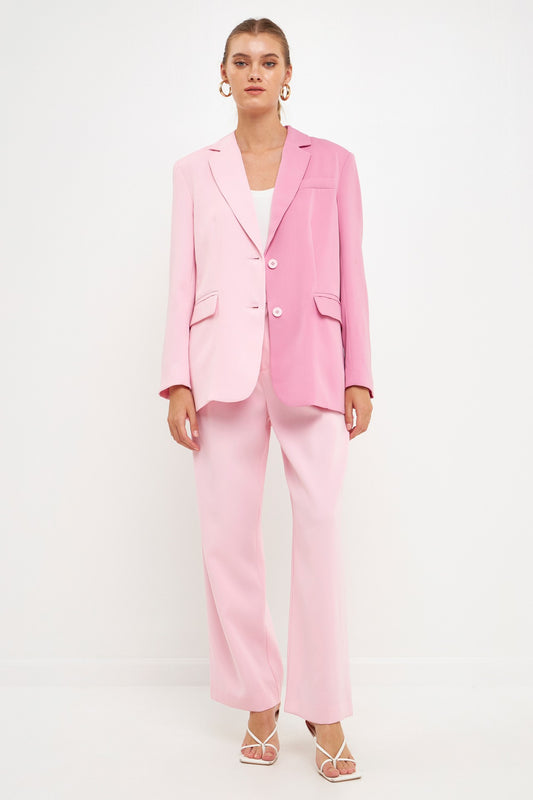 Colorblock Blazer