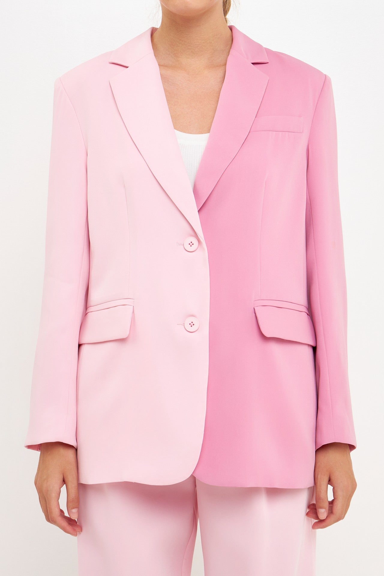 Colorblock Blazer