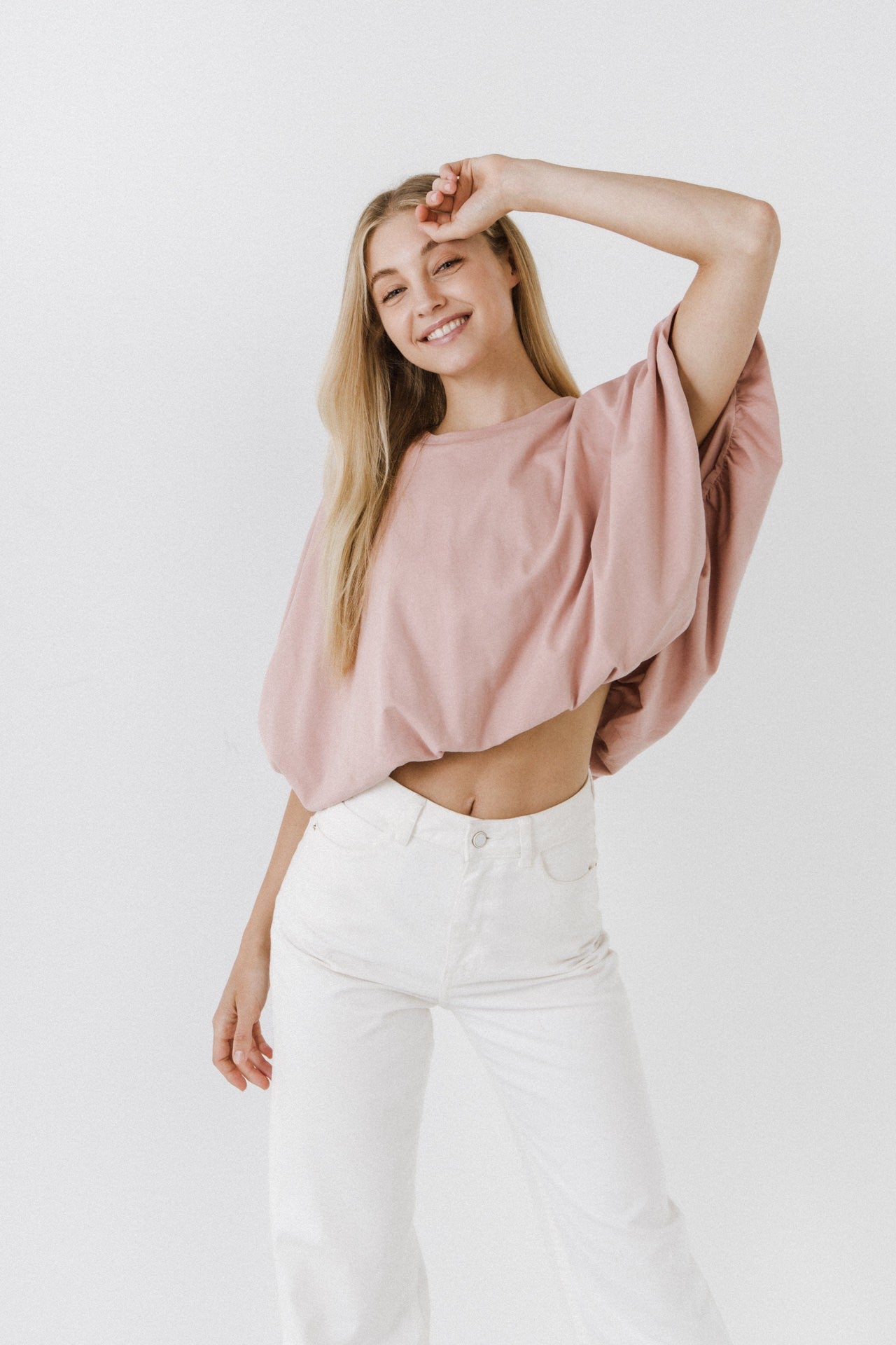 High-Low Crop Top