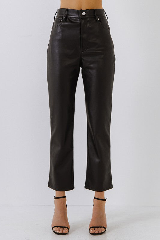 Pu Leather Pants