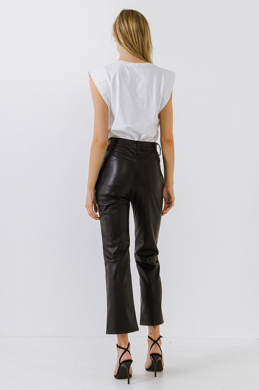 Pu Leather Pants