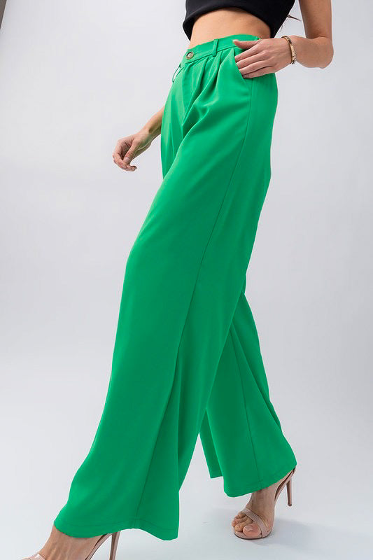 Classic Wide Leg Pants