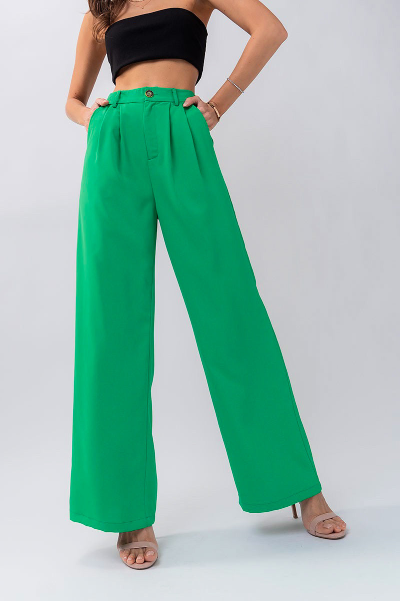 Classic Wide Leg Pants