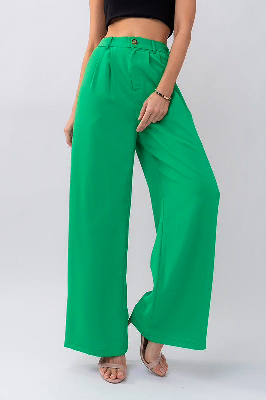 Classic Wide Leg Pants