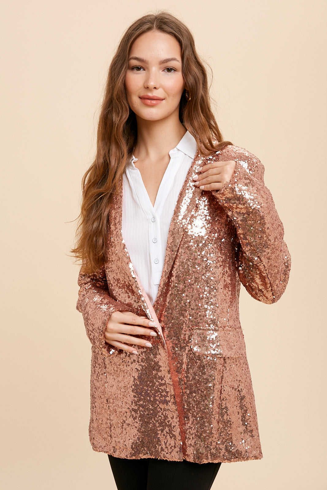 Sequin Blazer