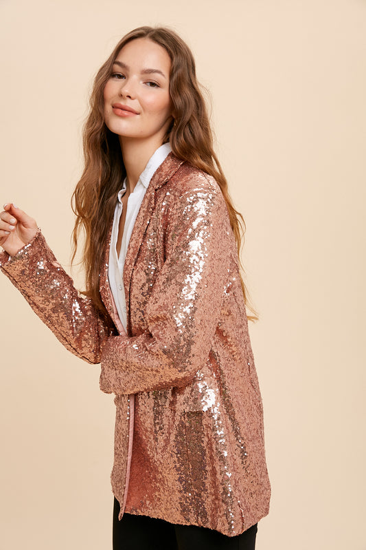Sequin Blazer